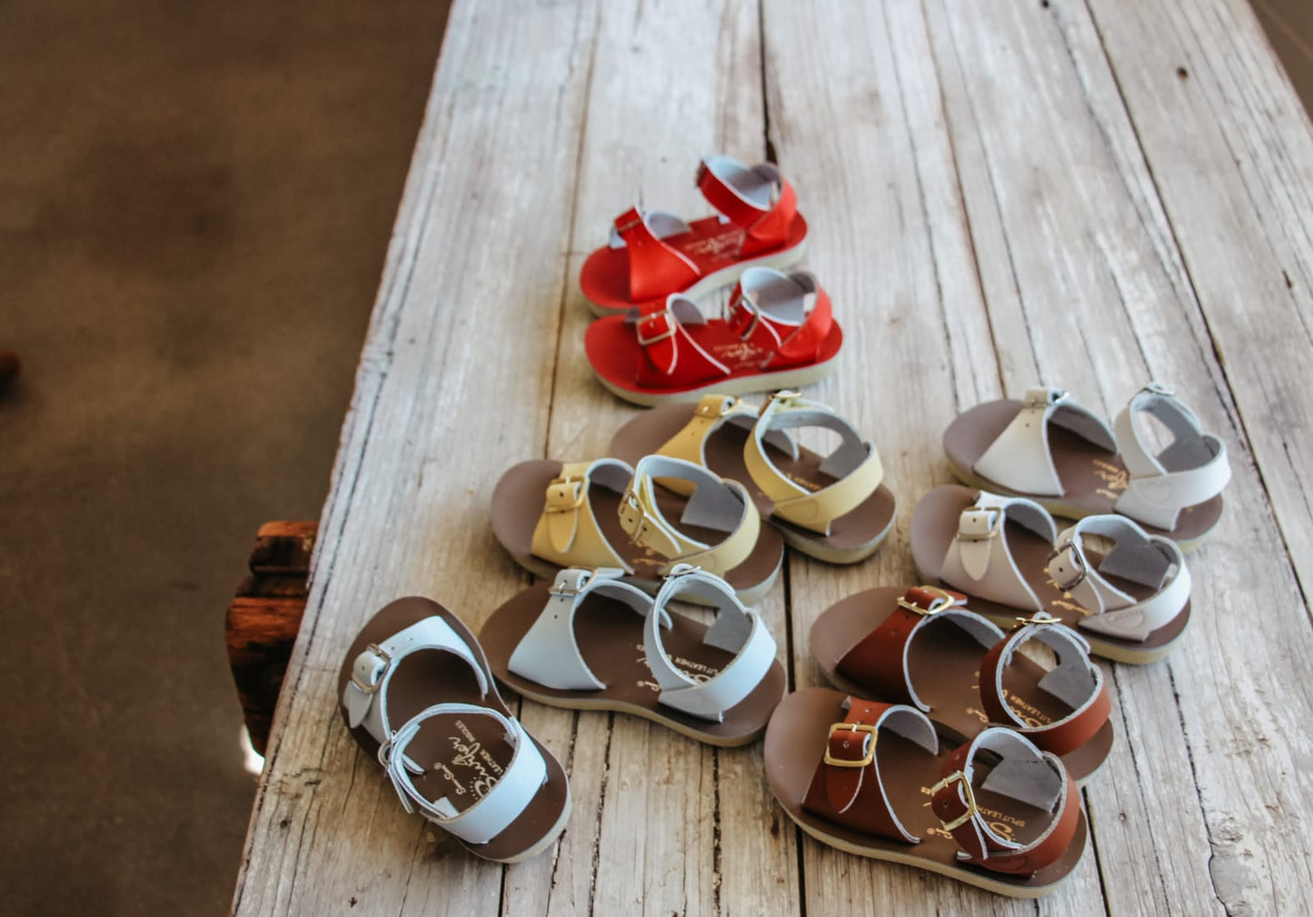 Surfer Sandal Hook & Loop - Butter Yellow