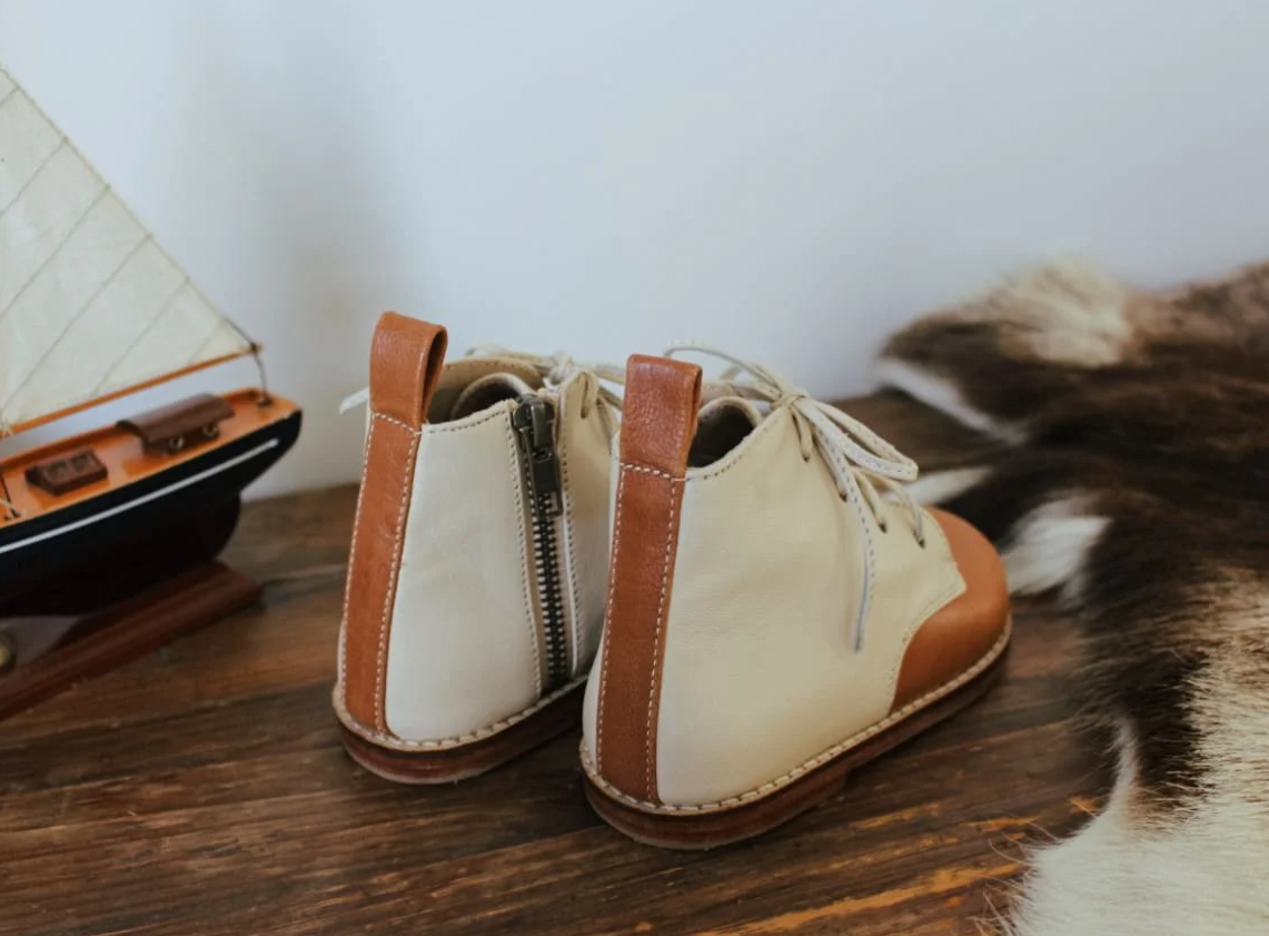 Archie Boots - Clay/Buttercream