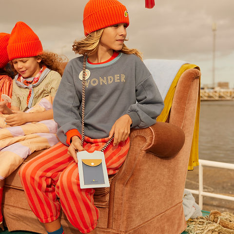 Sticky Lemon Beanie | wonders of the deep sea | red hat