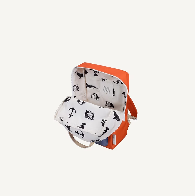 Sticky Lemon backpack medium | envelope | lifebuoy orange