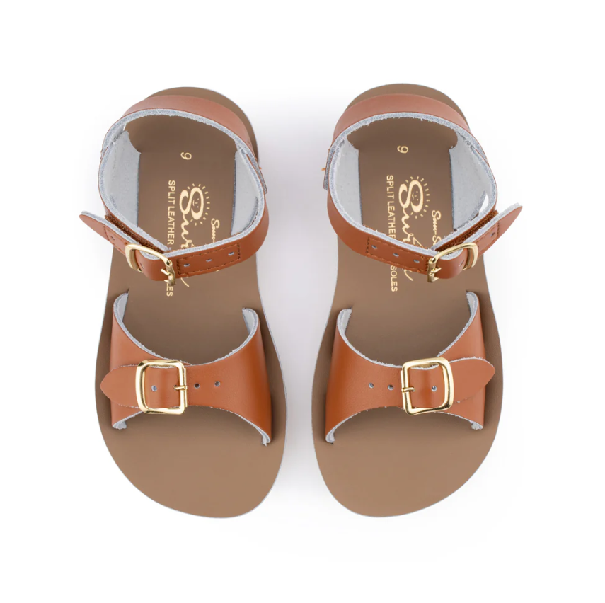 Surfer Sandal Hook & Loop - Tan