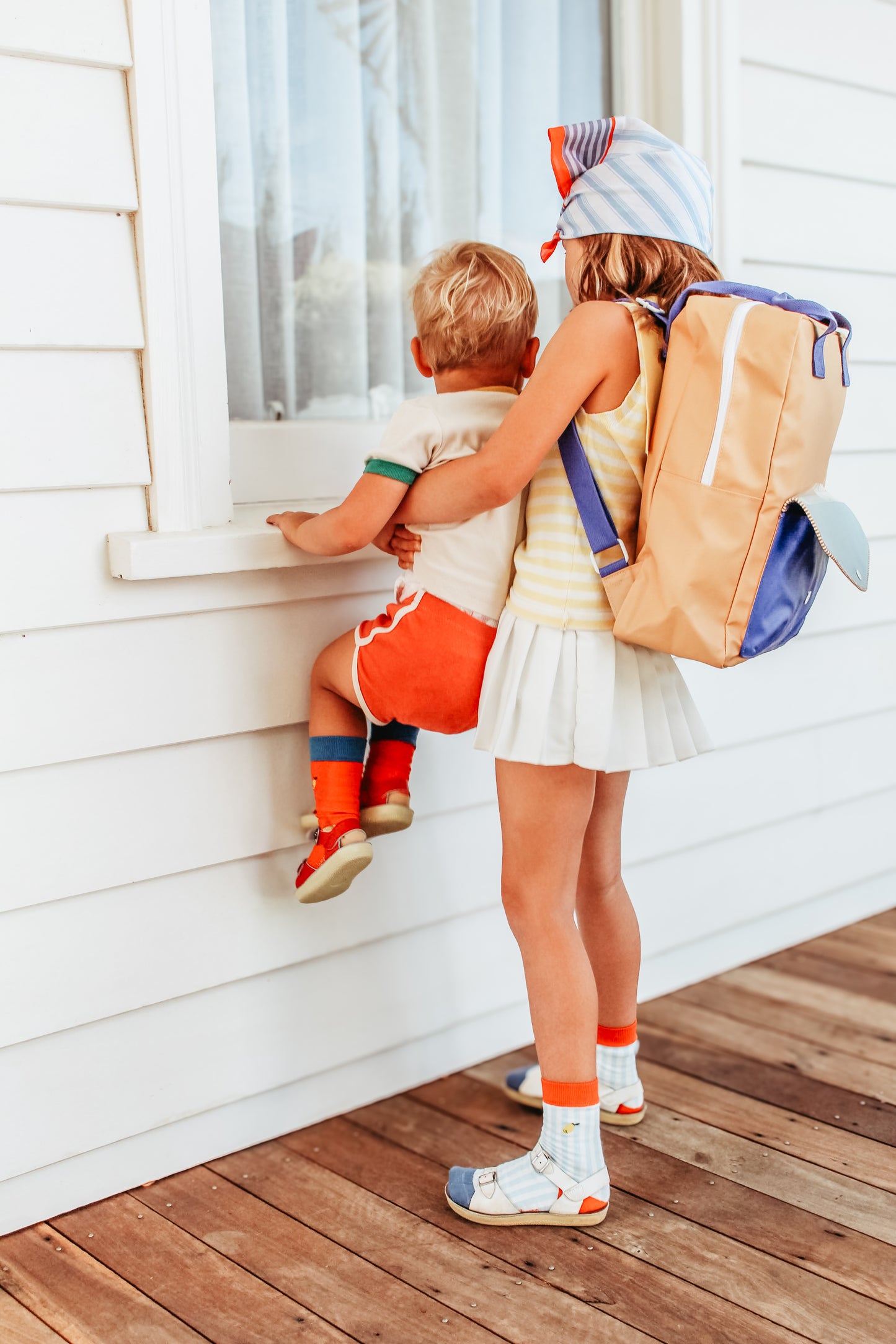 Sticky Lemon backpack large | envelope | camp yellow