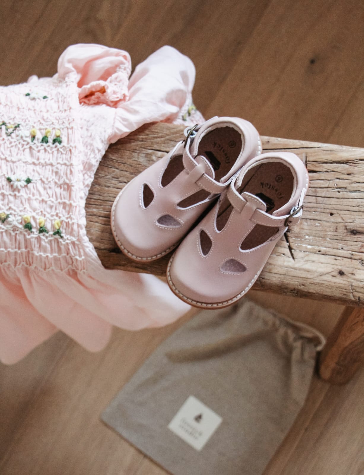 Bobbie T-Bar - Petal