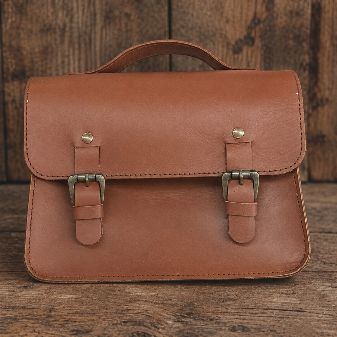 Sawyer Mini Leather Satchel
