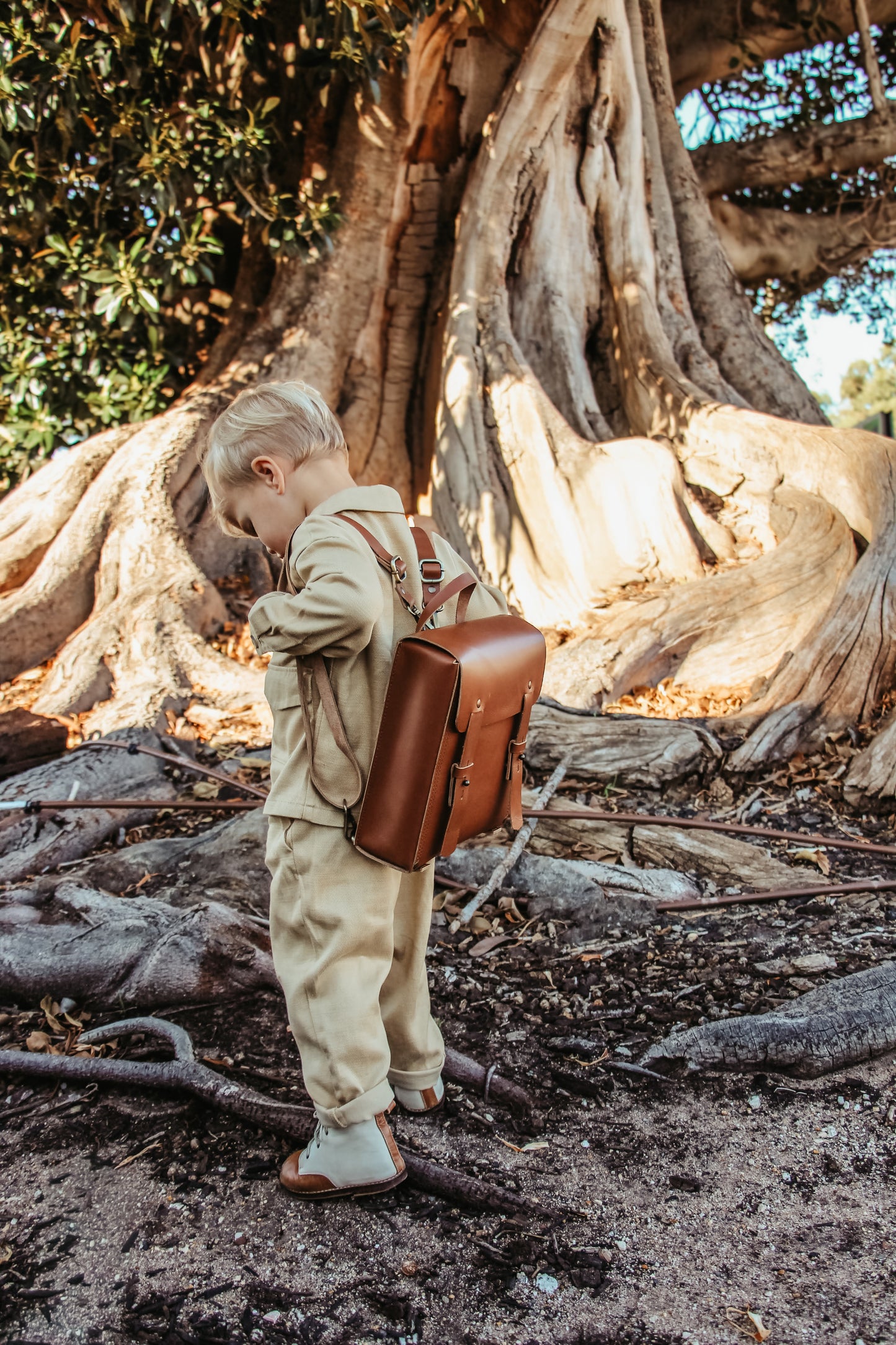 Sawyer Leather Backpack Satchel