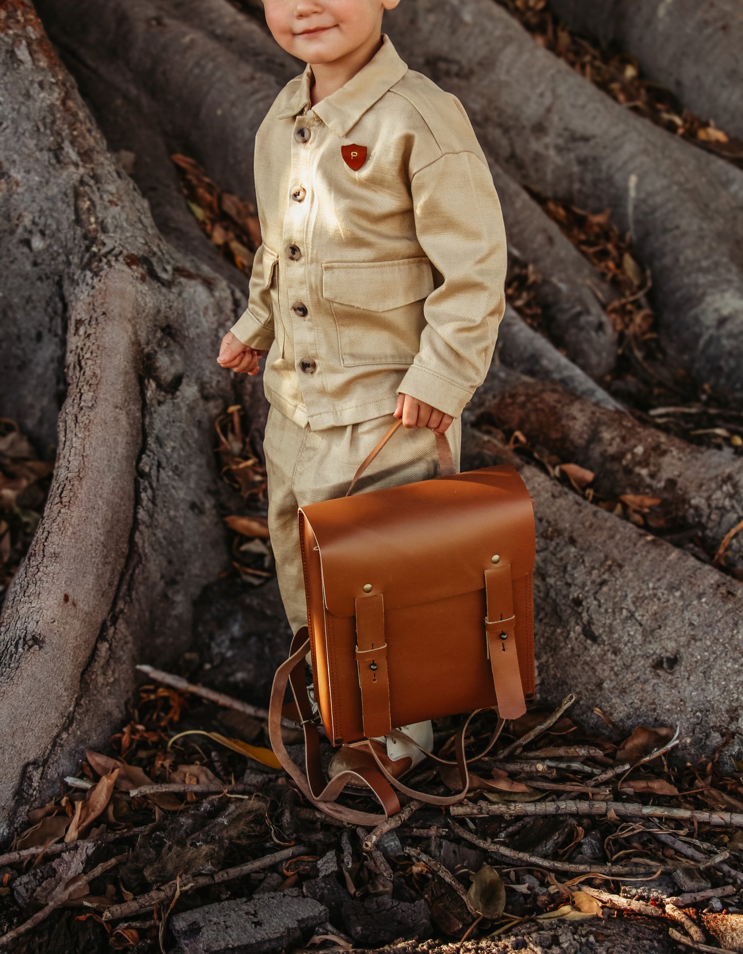 Sawyer Leather Backpack Satchel