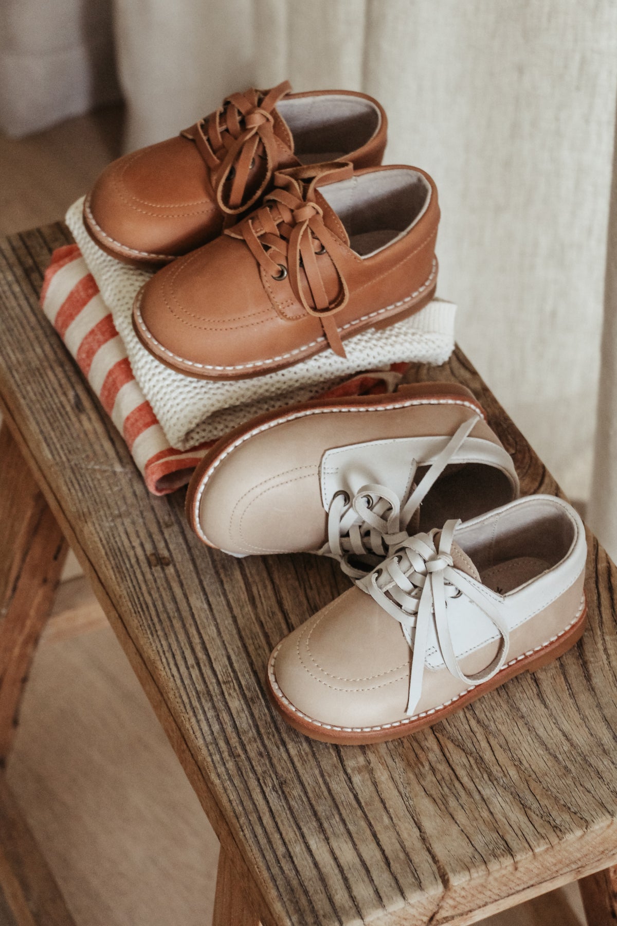 Otis Boat Shoe - Chestnut/Fog
