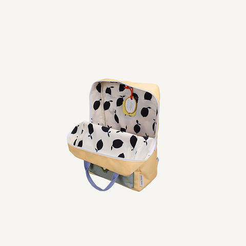 Sticky Lemon backpack large | lemon tree | envelope | twiggy beige