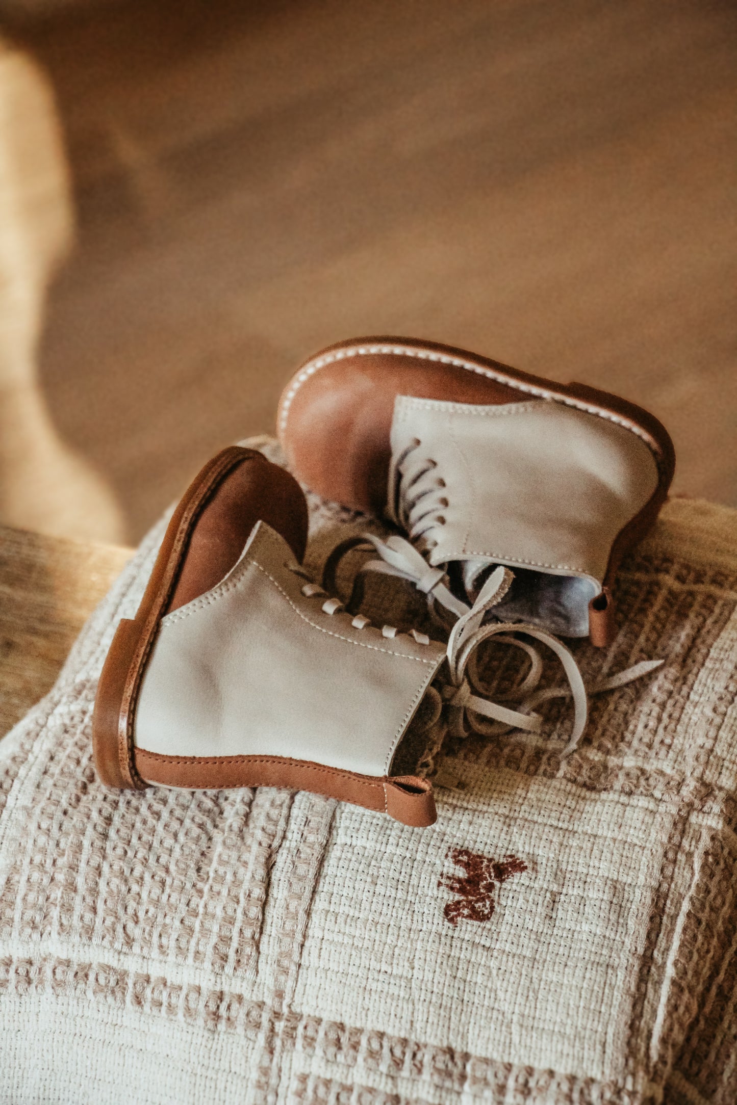 *Coming Soon* Archie Leather Boots - Saddle/Fog