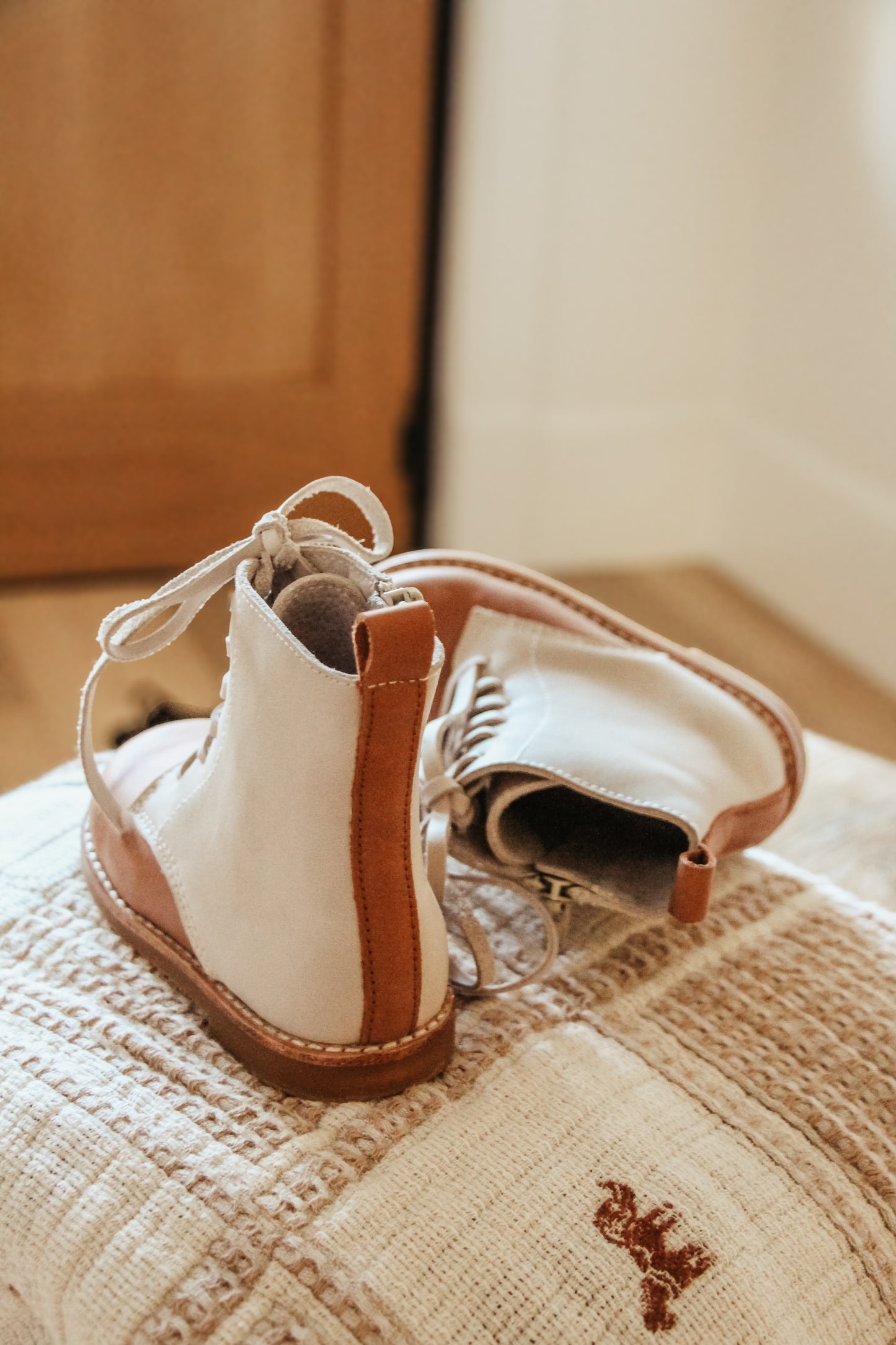 *Coming Soon* Archie Leather Boots - Saddle/Fog
