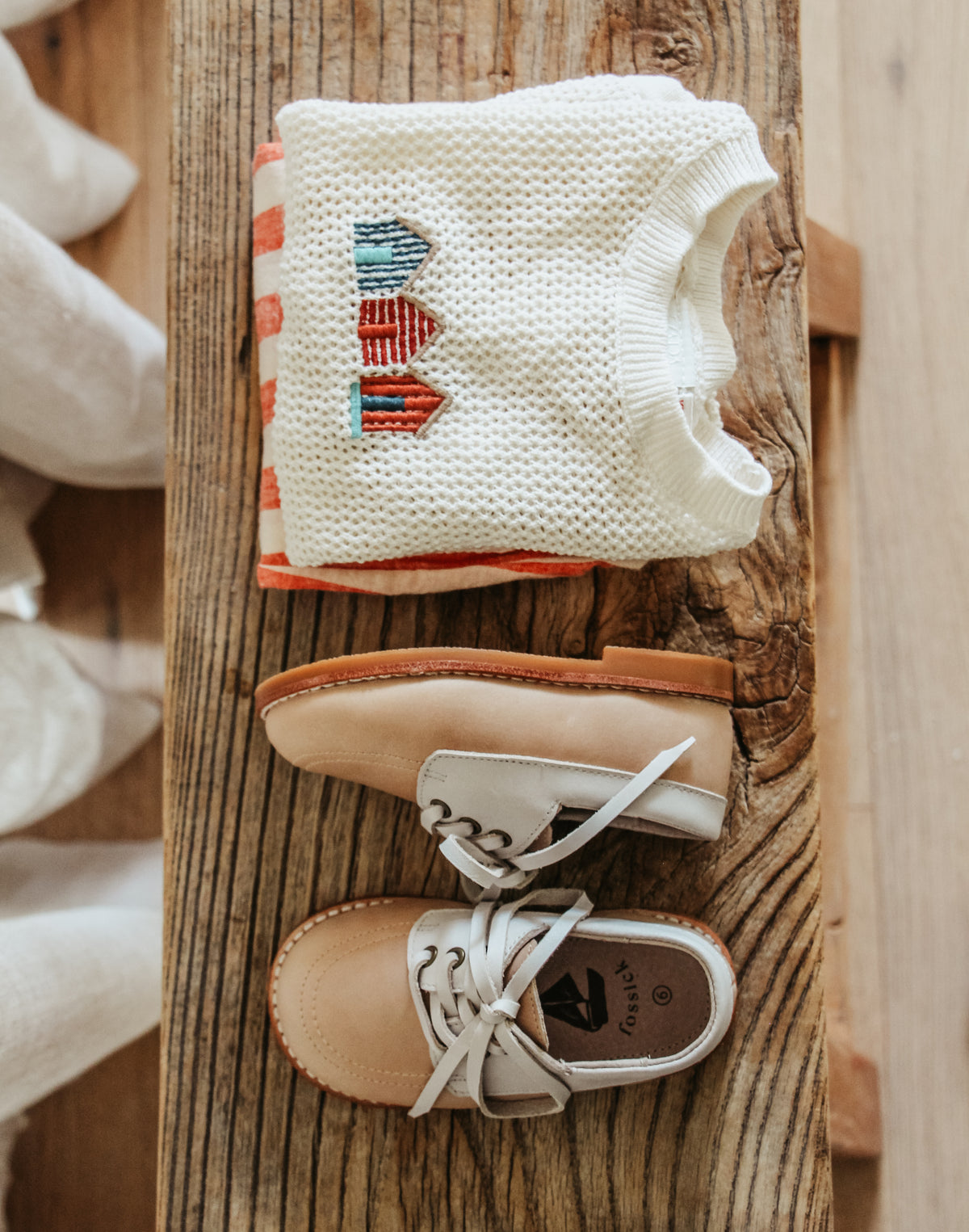 Otis Boat Shoe - Chestnut/Fog