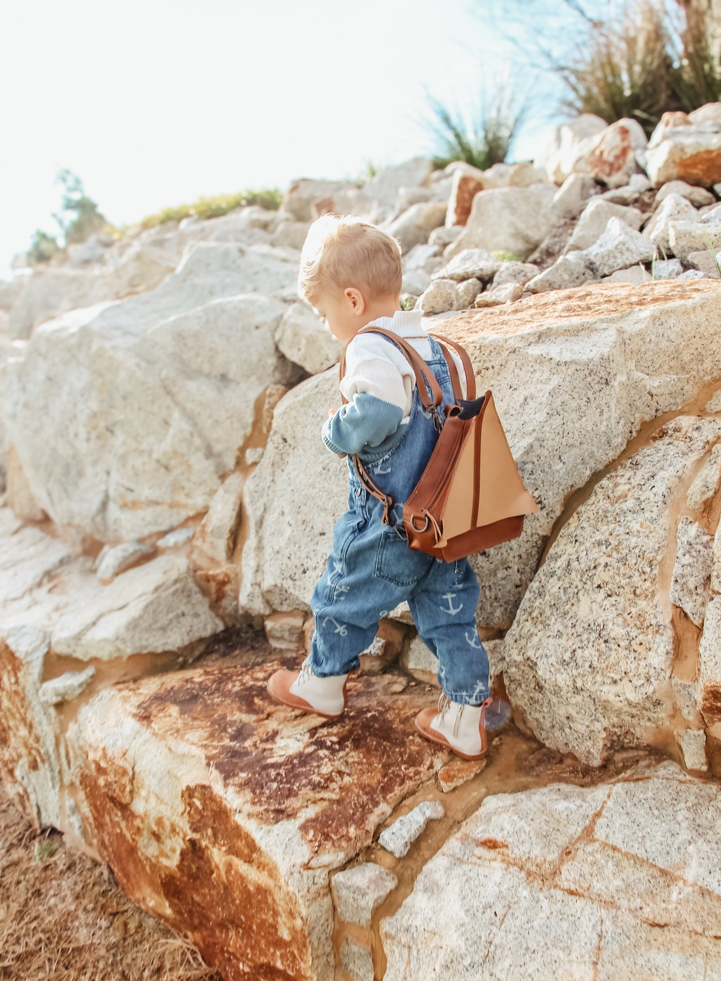 Sailor Leather Satchel Backpack