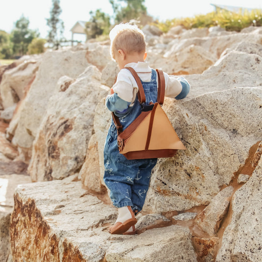 Sailor Leather Satchel Backpack