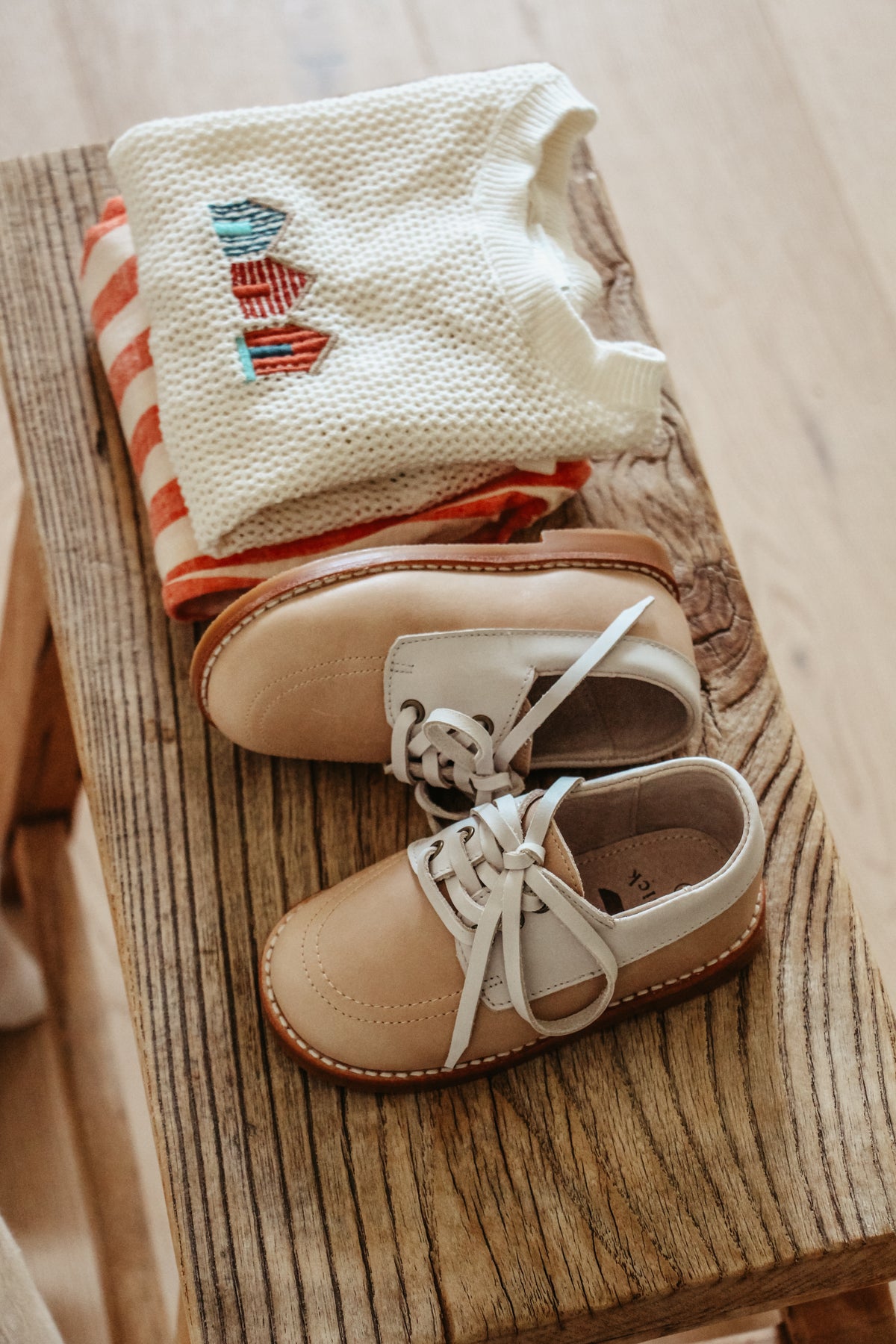Otis Boat Shoe - Chestnut/Fog