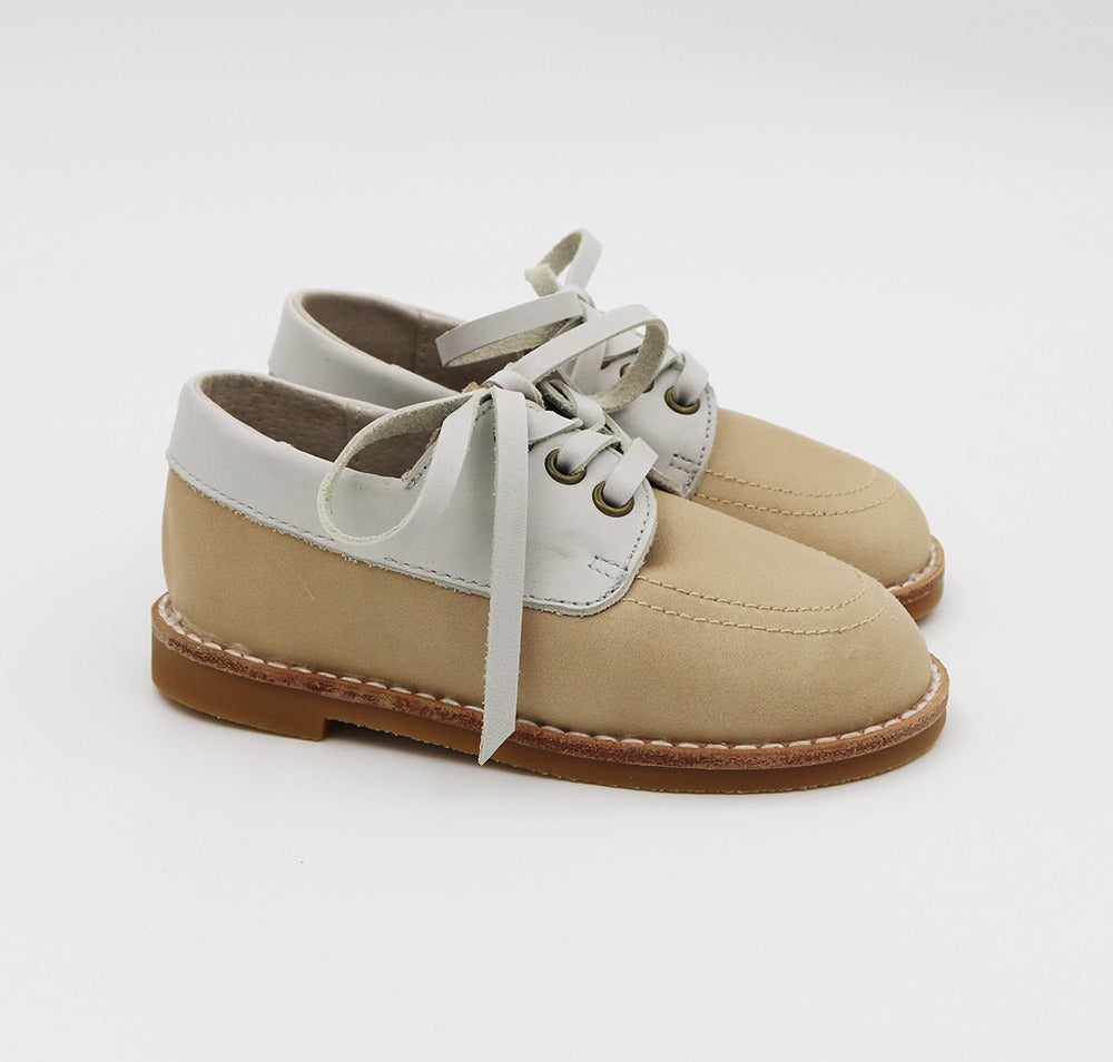 Otis Boat Shoe - Chestnut/Fog