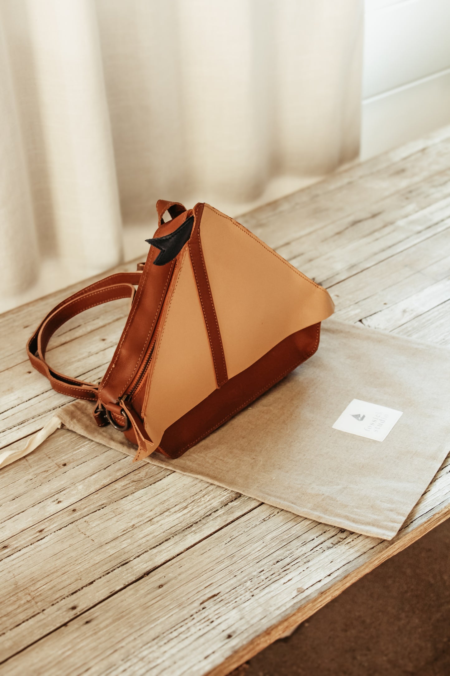 Sailor Leather Satchel Backpack