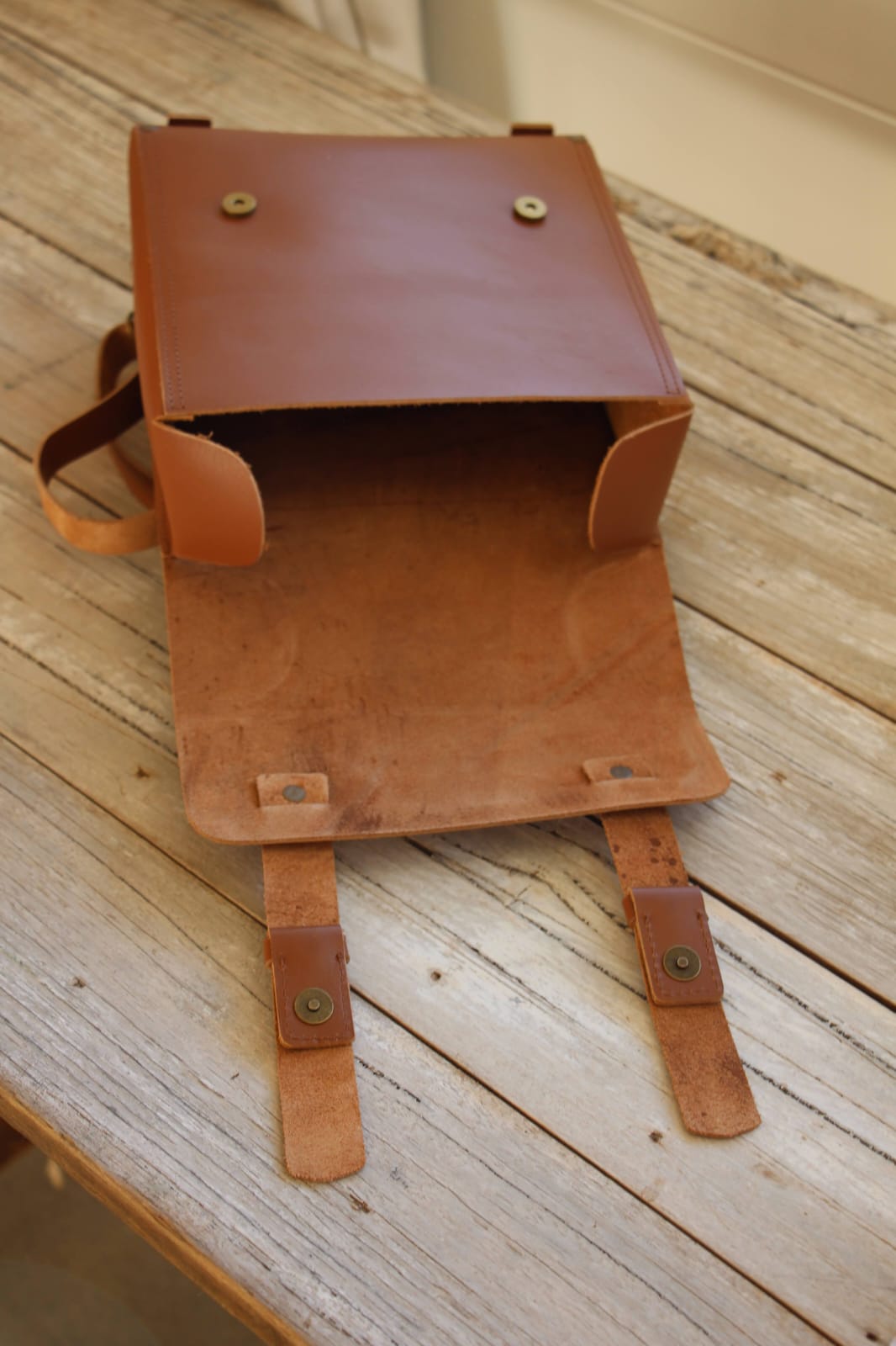 Sawyer Leather Backpack Satchel