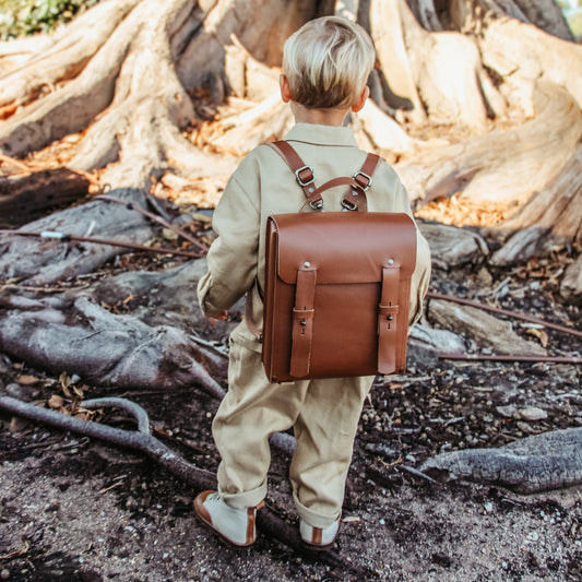Sawyer Leather Backpack Satchel